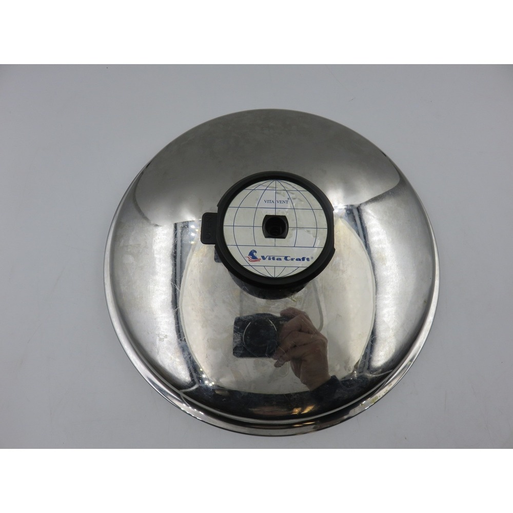 Vita Craft Vita Vent Stainless Steel Replacement Lid 8.5 Inch Cookware Cover
